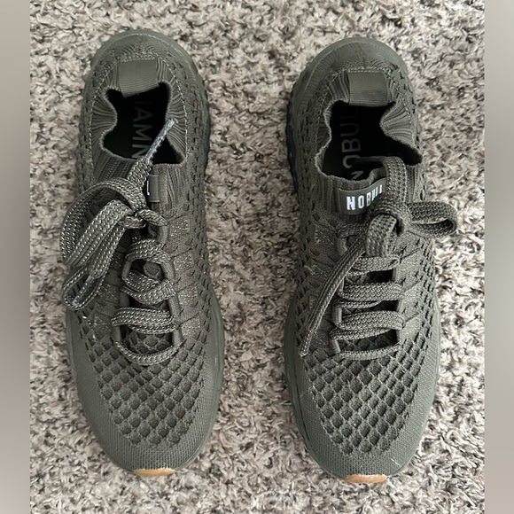 Nobull Army Green Knit Runners - Picture 2 of 4